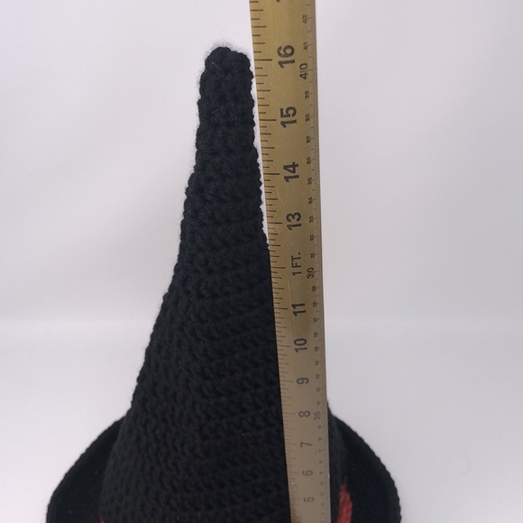 Wizard hat hand crochet adult or teen hand crochet - Picture 4 of 5